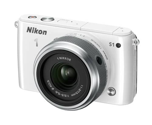 Nikon 1 S1 : 10Mp, simple et élégant pour 479 euros