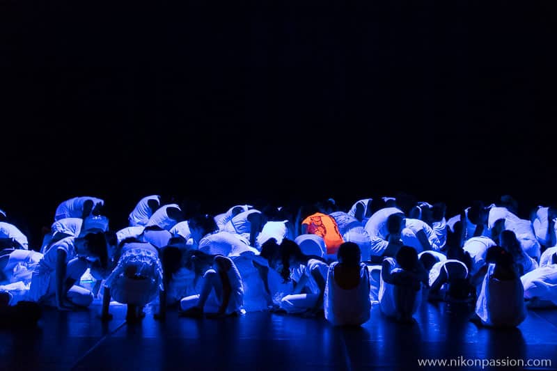 Comment photographier un spectacle de danse en basse lumière