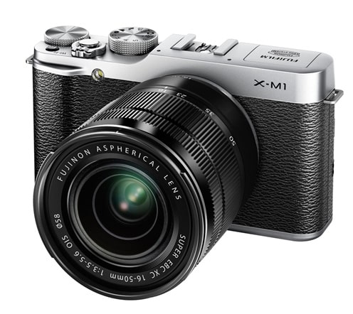 Fujifilm X-M1 : APS-C 16Mp, objectifs interchangeables, écran orientable, WiFi, 699 euros