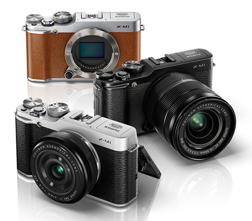 Fujifilm X-M1 : APS-C 16Mp, objectifs interchangeables, écran orientable, WiFi, 699 euros