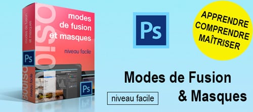 Tutoriel Photoshop Utilisation masques et modes de fusion