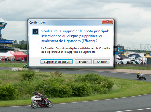 Comment supprimer une photo dans Lightroom Classic