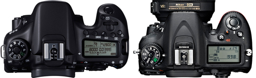 Comparatif Nikon D7100 - Canon EOS 70D