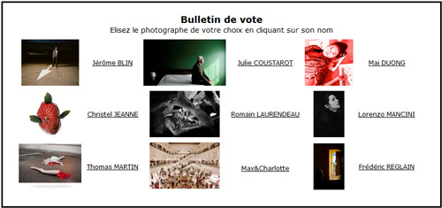 Votez pour le lauréat du Prix Zoom Salon de la Photo 2013