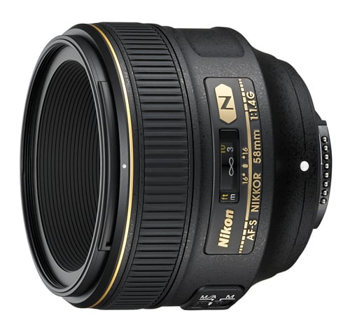 Nikon AF-S Nikkor 58mm f/1.4 G