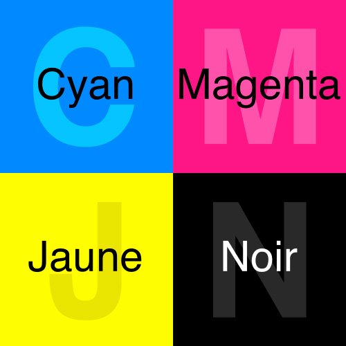 Couleurs CMJN - RVB