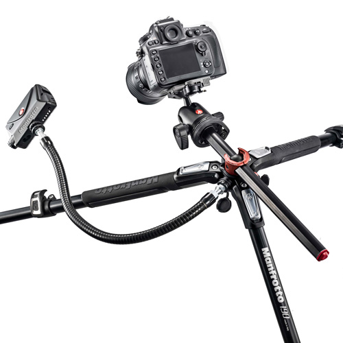 Trépied Manfrotto 190 : plus compact, plus esthétique, plus pratique