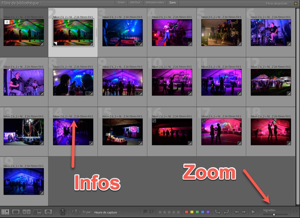 Comment régler les options d'affichage de Lightroom Classic