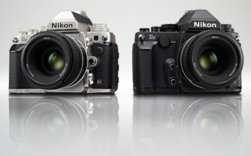 Nikon Df version chromée et version noire