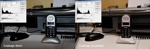 Flash indirect et diffuseur