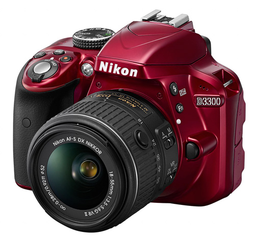 Nikon D3300 : 24mp, 25.600 ISO, pas de filtre passe-bas, 629 euros