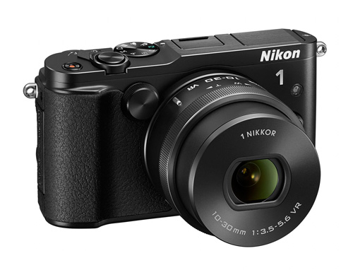 Nikon 1 V3 : 18.4Mp, écran inclinable tactile, wifi et flash intégrés et ergonomie revue