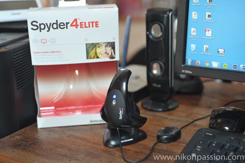 Test sonde Datacolor Spyder 4 Elite