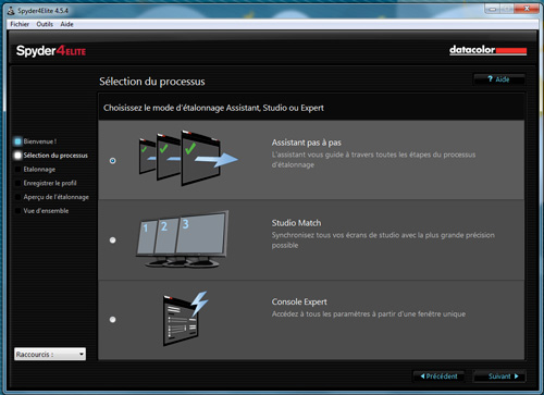 Test sonde Datacolor Spyder 4 Elite