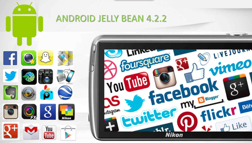 Nikon Coolpix S810c : le compact Android