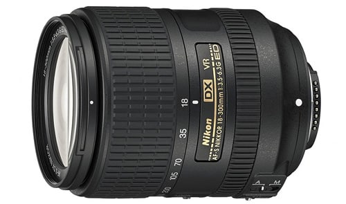 Nikon Nikkor AF-S DX 18-300mm f/3.5-6.3 G pour boîtiers APS-C : 759 euros