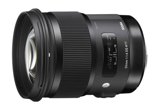 Sigma 50mm f/1.4 DG HSM pour Nikon, Canon, Sigma et Sony