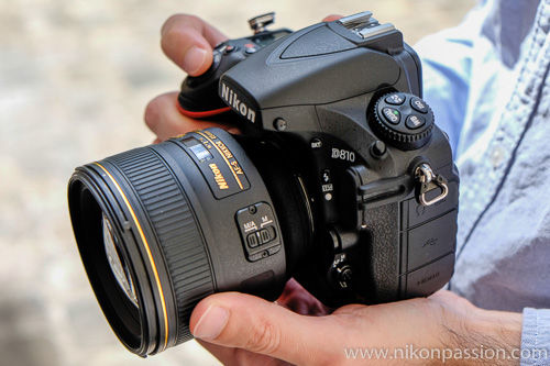 Nikon D810 Prise en main et premières impressions