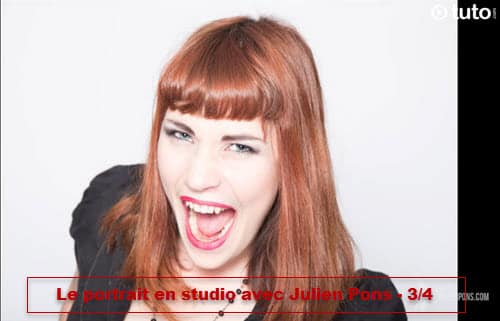 Apprendre le portrait en studio : tester des poses différentes - 3/4