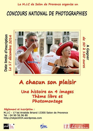 Concours photo Objectif 24 : A chacun son plaisir