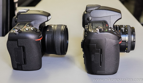 Comparaison Nikon D700 - D750 - D610 - D810