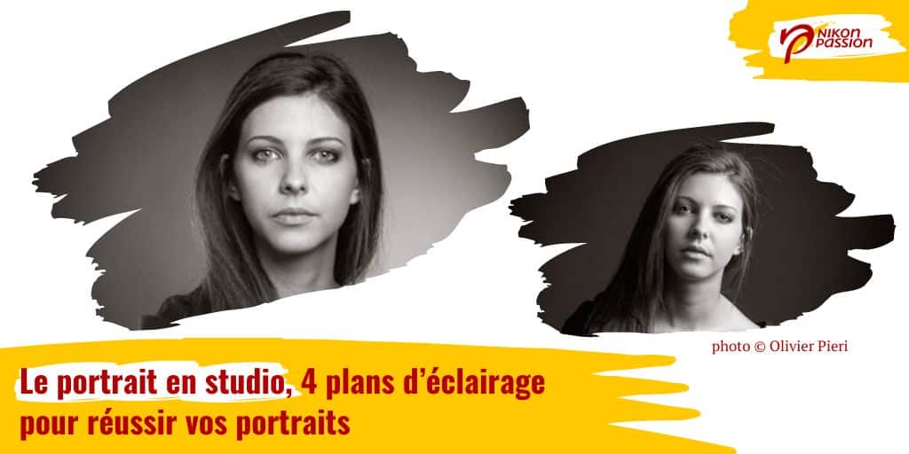 Le portrait en studio, 4 plans d'éclairage pour réussir vos portraits