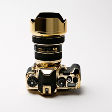 Nikon Df plaqué or 24 carats Brikk