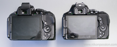 Comparaison Nikon D5500 - Nikon D5300