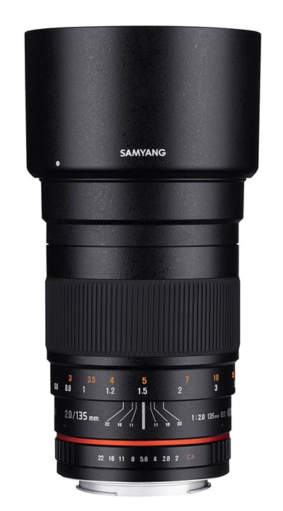 Samyang 135mm f/2 ED UMC : un télé manuel en monture Nikon