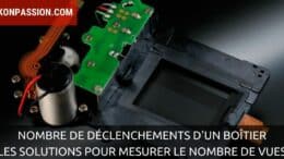 Nombre de déclenchements d'un boîtier : comment le connaître