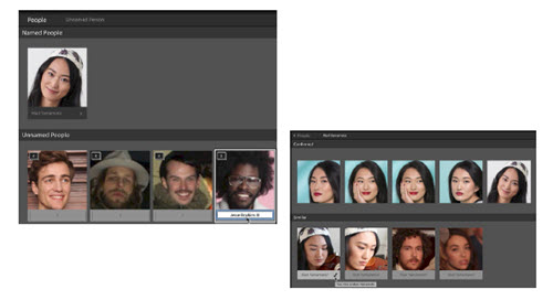 Lightroom 6 et Lightroom CC reconnaissance des visages