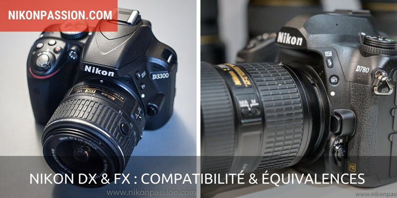 Tutoriel : tout savoir sur les formats DX et FX Nikon, compatibilité et équivalences