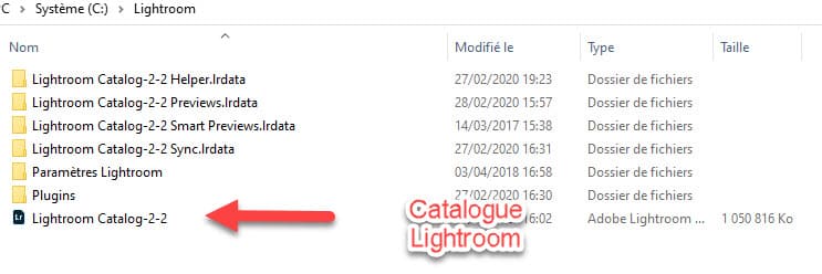 Comment sauvegarder le catalogue Lightroom