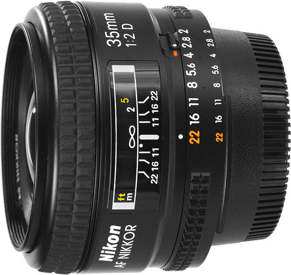 Nikon AF 35 mm f/2 D objectif Nikon pas cher