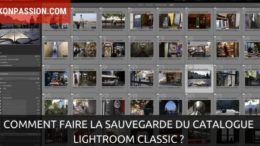 Comment faire la sauvegarde du catalogue Lightroom Classic ?