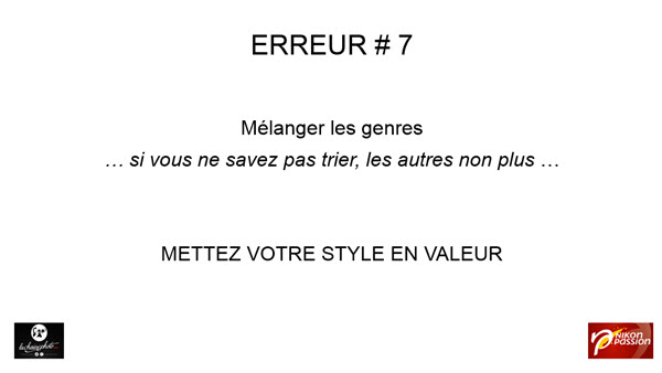 10 erreurs à ne pas commettre pour soumettre vos photos à publier