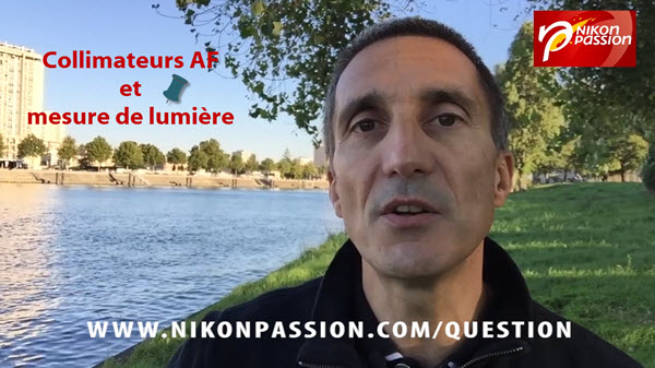 collimateurs AF et mesure de lumière Nikon