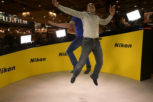 Animation 360 sur le stand Nikon au Salon de la Photo 2015