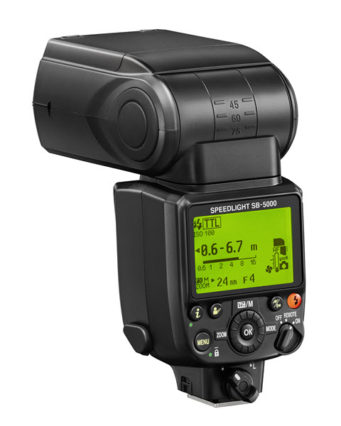 Nikon SB-5000, flash radiocommandé à refroidissement embarqué