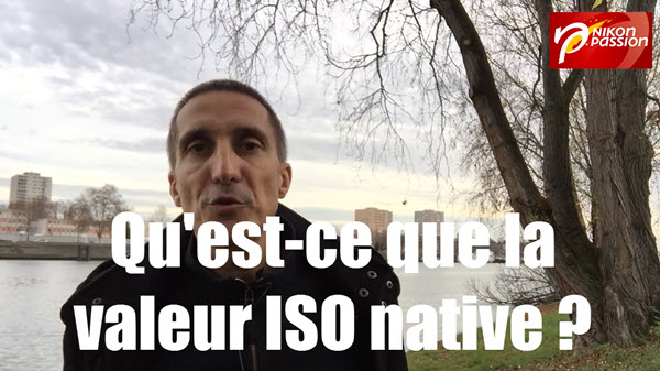 Qu’est-ce que la sensibilité ISO native ?