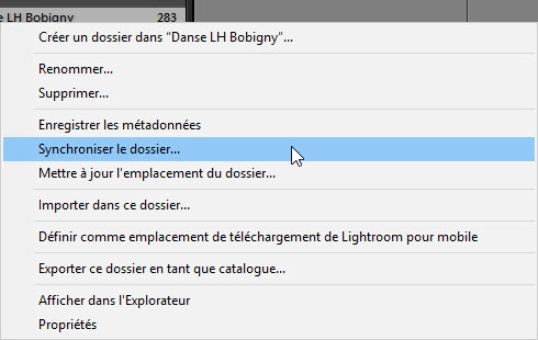 Comment séparer RAW+JPG après l'import dans Lightroom ?