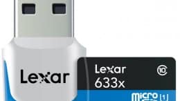carte Lexar microSDXC UHS-I 633x 200 Go haute performance