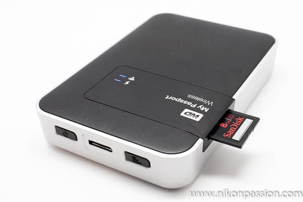 Test WD MyPassport Wireless, disque externe sans fil