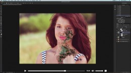 Tutoriel Photoshop portrait créatif : superposition de photos