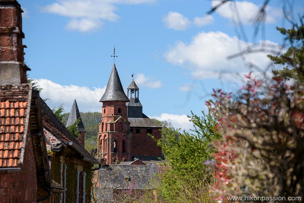 Photos de paysage urbain avec un téléobjectif à Collonges la Rouge