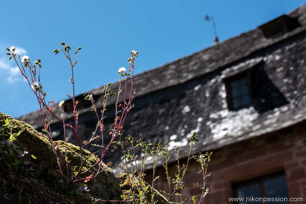 Photos de paysage urbain avec un téléobjectif à Collonges la Rouge