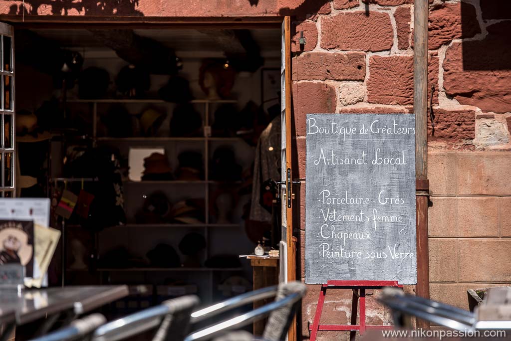 Photos de paysage urbain avec un téléobjectif à Collonges la Rouge