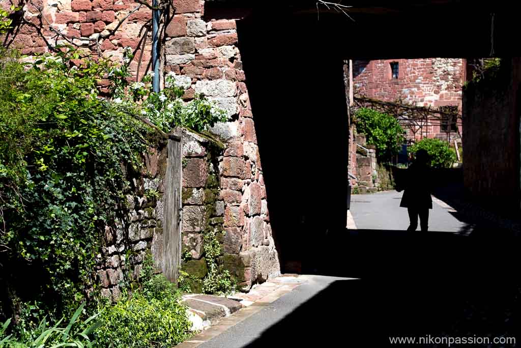 Photos de paysage urbain avec un téléobjectif à Collonges la Rouge