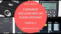 Déclencher un flash à distance