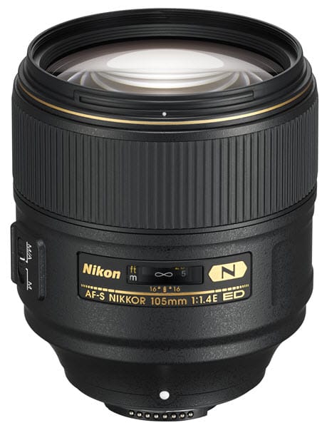 Nikon AF-S 105mm, l'objectif à grande ouverture f/1.4 pour le portrait